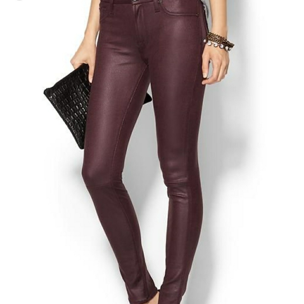 7 For All Mankind The Seamed Skinny Jeans 29